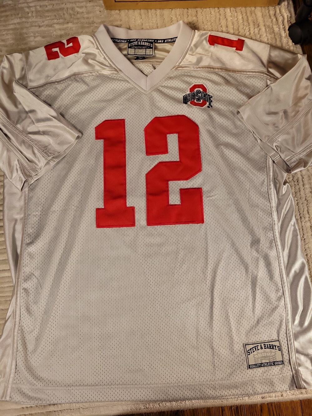 Ohio State Buckeyes Football Jersey Mens XL NCAA College Adult Steve & Barry's